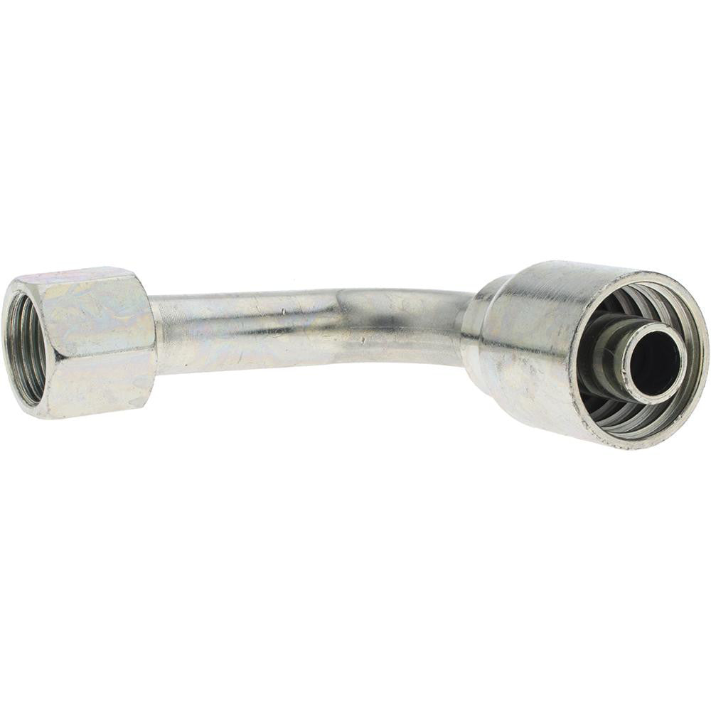 Parker 14143-8-8 Hydraulic Hose Long Drop Female JIC Swivel 90 &deg Elbow 0.5" ID, 8 mm, 3/4-16, 5,000 psi