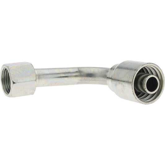Parker 14143-8-8 Hydraulic Hose Long Drop Female JIC Swivel 90 &deg Elbow 0.5" ID, 8 mm, 3/4-16, 5,000 psi