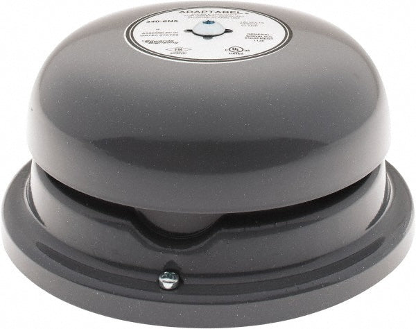 Edwards Signaling 340-6N5 6" Diam, 120 VAC Bell