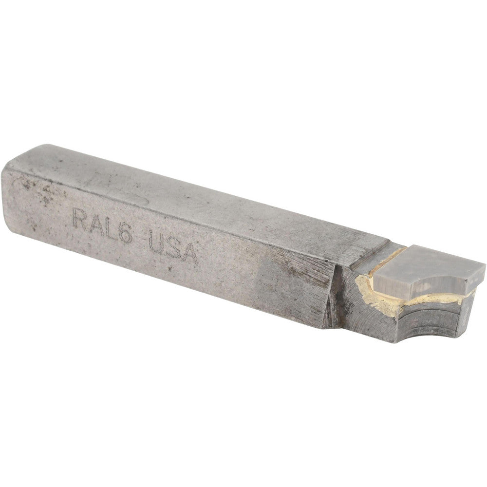 Accupro ACC-RAL6 2-1/2 Inch Long, 3/16 Inch Radius, Left Hand, Concave, RAL Style Radius Cutting Tool Bit