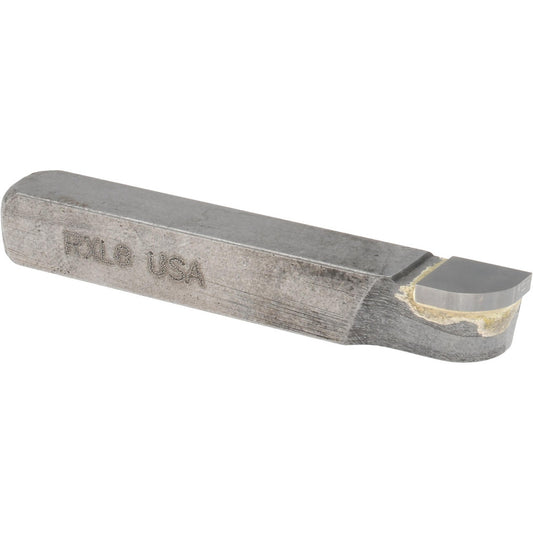Accupro ACC-RXL8 2-1/2 Inch Long, 1/4 Inch Radius, Left Hand, Convex, RXL Style Radius Cutting Tool Bit
