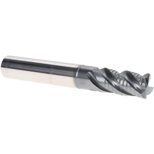 Iscar 5622306 Roughing End Mill 1/2" Dia, 4 Flute, Single End, Solid Carbide