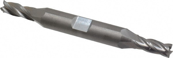 OSG 444-2500 Square End Mill 1/4'' Dia, 5/8'' LOC, 3/8'' Shank Dia, 3-3/8'' OAL, 4 Flutes, Solid Carbide
