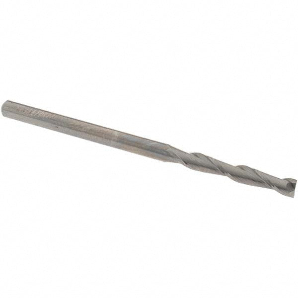 OSG 462-1250 Square End Mill 1/8'' Dia, 3/4'' LOC, 1/8'' Shank Dia, 2-1/4'' OAL, 2 Flutes, Solid Carbide