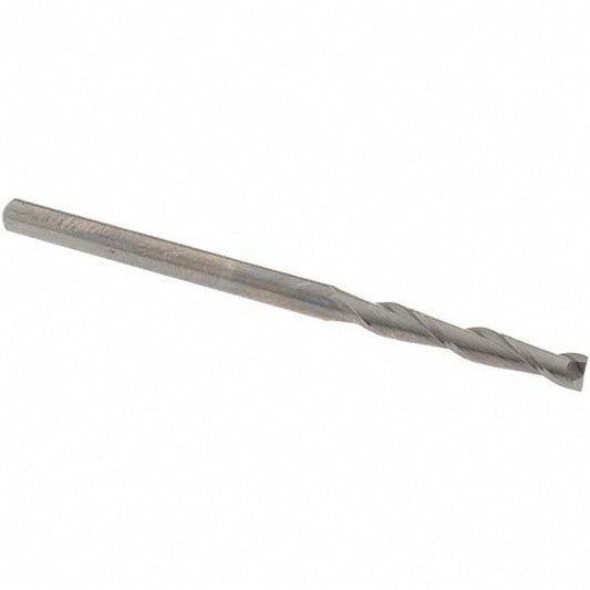 OSG 462-1250 Square End Mill 1/8'' Dia, 3/4'' LOC, 1/8'' Shank Dia, 2-1/4'' OAL, 2 Flutes, Solid Carbide
