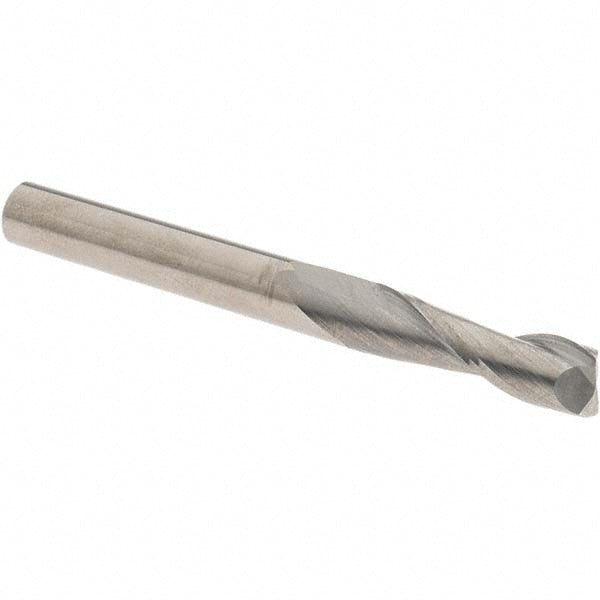OSG 462-3125 Square End Mill 5/16'' Dia, 1-1/8'' LOC, 5/16'' Shank Dia, 3'' OAL, 2 Flutes, Solid Carbide
