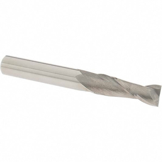 OSG 462-3750 Square End Mill 3/8'' Dia, 1-1/8'' LOC, 3/8'' Shank Dia, 3'' OAL, 2 Flutes, Solid Carbide