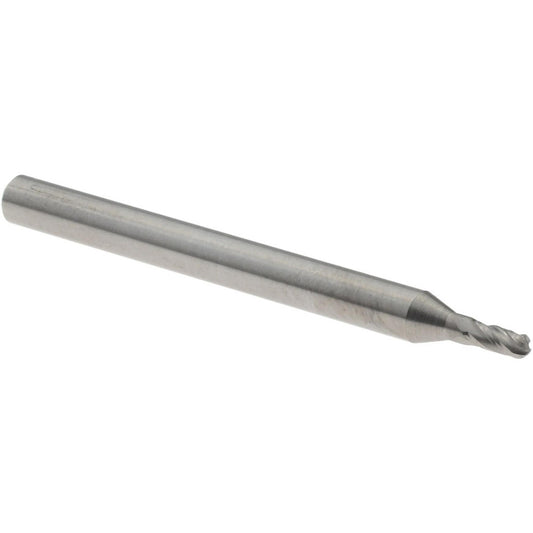 OSG 414-0625-BN Ball End Mill 1/16" Dia, 1/8" LOC, 4 Flute, Solid Carbide