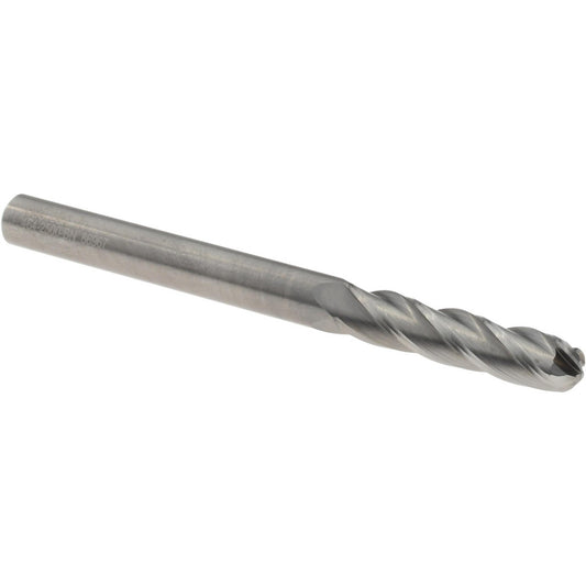 OSG 464-2500-BN Ball End Mill 1/4" Dia, 1-1/8" LOC, 4 Flute, Solid Carbide