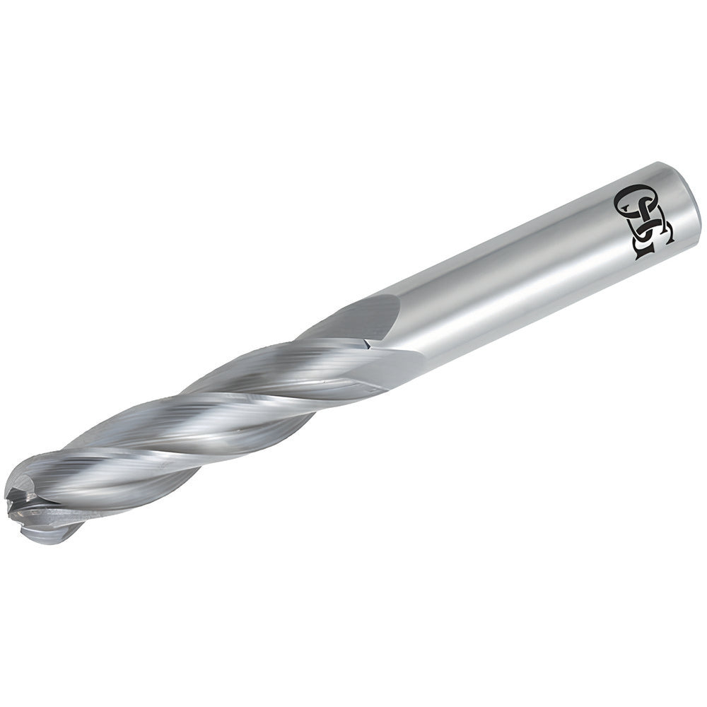 OSG 464-6250-BN Ball End Mill 0.625" Dia, 2.25" LOC, 4 Flute, Solid Carbide