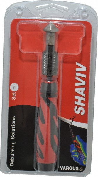 Shaviv 155-90072 Hand Deburring Tool Set 3 Pc, High Speed Steel
