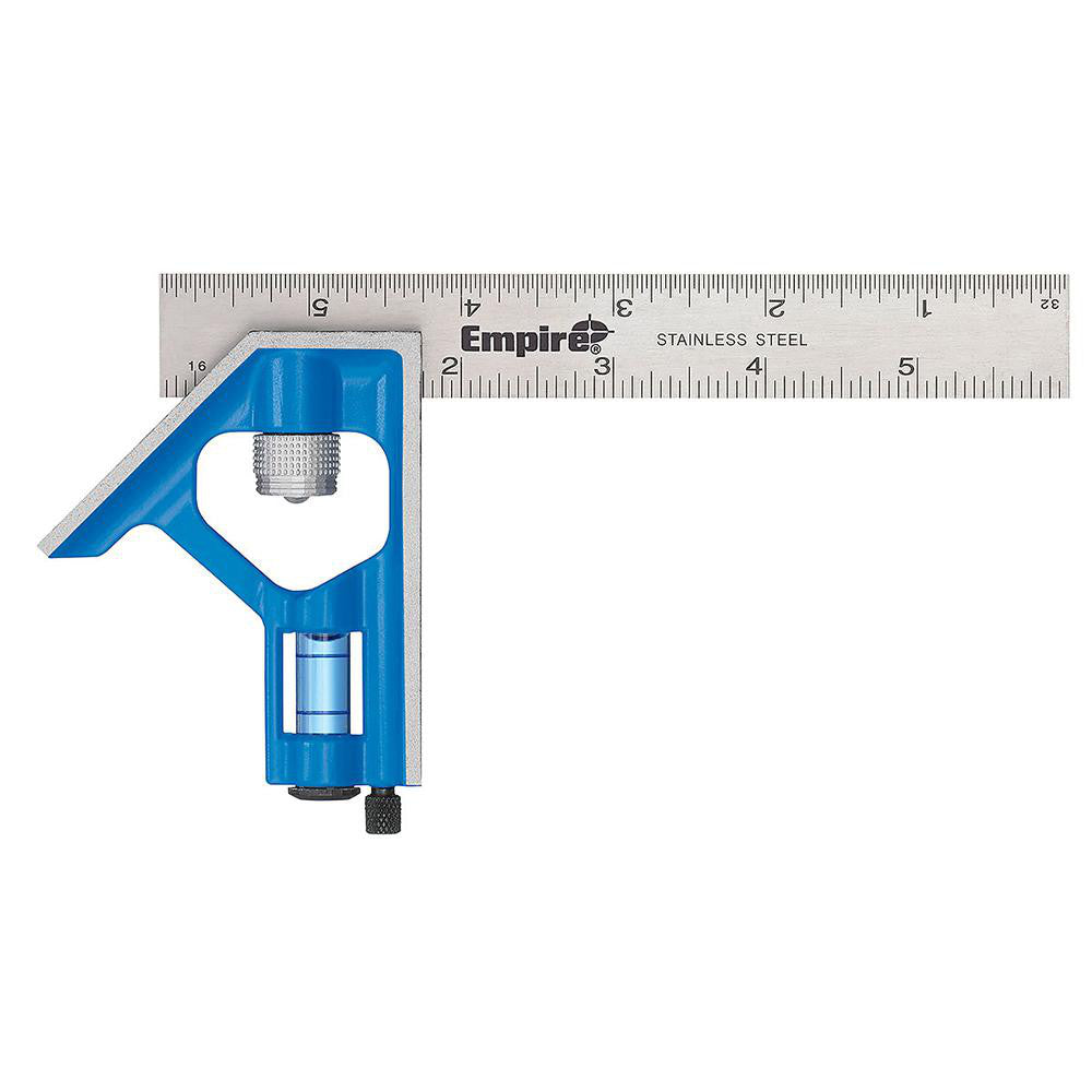 Empire Level E255 2 Piece, 6" Combination Square Set