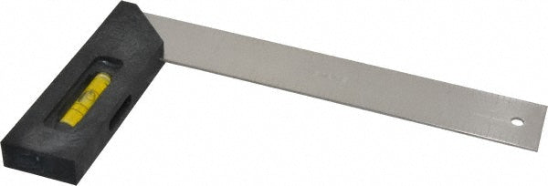 Empire Level 120 8" Blade Length x 1-1/2" Blade Width, 1-1/2" Base Width Plastic (Handle) & Stainless Steel Square