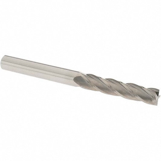 OSG 484-3750 Square End Mill 3/8'' Dia, 1-3/4'' LOC, 3/8'' Shank Dia, 4'' OAL, 4 Flutes, Solid Carbide