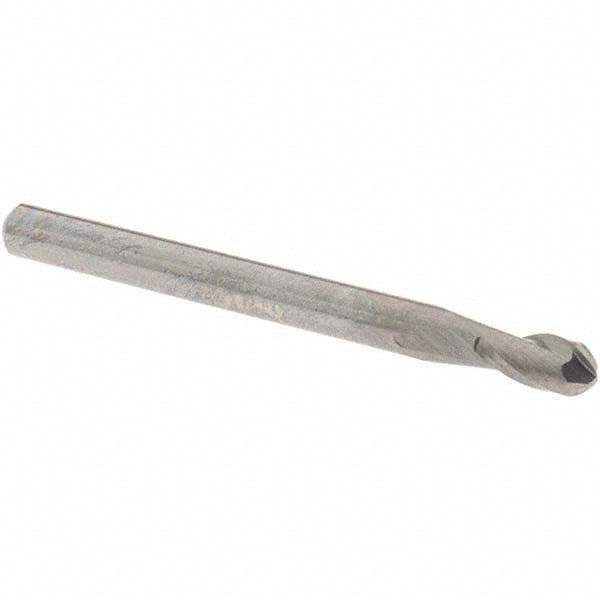 OSG 412-1250-BN Ball End Mill 0.125" Dia, 0.25" LOC, 2 Flute, Solid Carbide