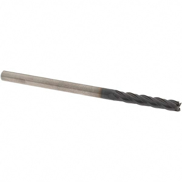 OSG 464-125011 Square End Mill 1/8'' Dia, 3/4'' LOC, 1/8'' Shank Dia, 2-1/4'' OAL, 4 Flutes, Solid Carbide