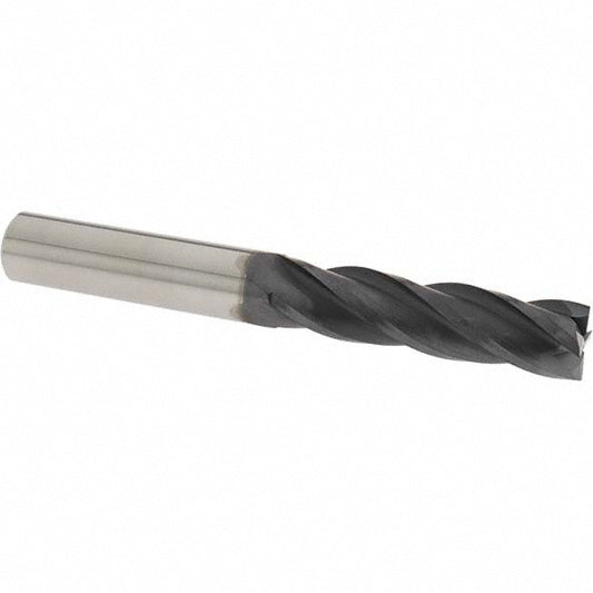 OSG 464-500011 Square End Mill 1/2'' Dia, 2'' LOC, 1/2'' Shank Dia, 4'' OAL, 4 Flutes, Solid Carbide