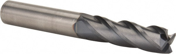 OSG 464-625011 Square End Mill 5/8'' Dia, 2-1/4'' LOC, 5/8'' Shank Dia, 5'' OAL, 4 Flutes, Solid Carbide