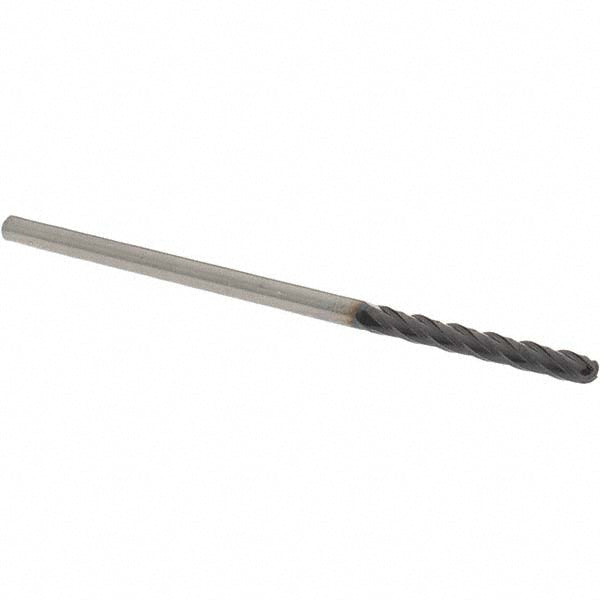 OSG 484-1250-BN11 Ball End Mill 0.125" Dia, 1" LOC, 4 Flute, Solid Carbide