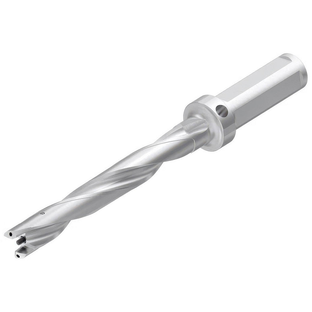 Kennametal 1517255 Replaceable-Tip Drill 28.58 to 29.08 mm Dia, 228.6 mm Max Depth, 31.75 mm Weldon Flat Shank