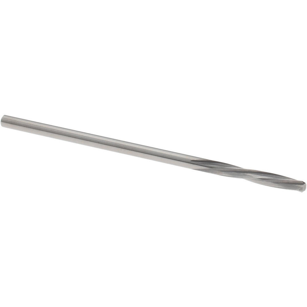 Magafor 88860001650 Chucking Reamer 1.65 mm Dia, 1-31/32" OAL, 7/16" Flute Length, Spiral Flute, Straight-Cylindrical Shank, Solid Carbide