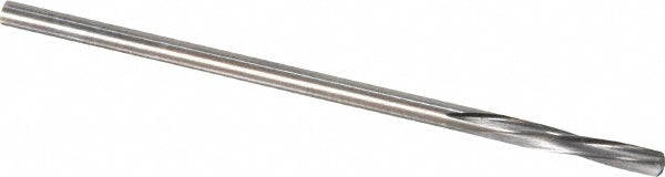 Magafor 88860001990 Chucking Reamer #47, 1-31/32" OAL, 7/16" Flute Length, Spiral Flute, Straight-Cylindrical Shank, Solid Carbide