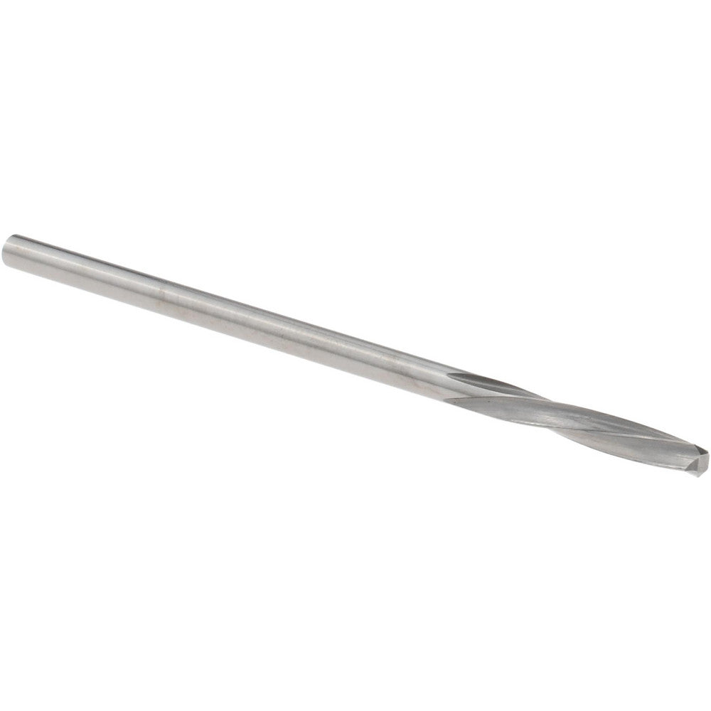 Magafor 88860002010 Chucking Reamer 2.01 mm Dia, 1-31/32" OAL, 7/16" Flute Length, Spiral Flute, Straight-Cylindrical Shank, Solid Carbide