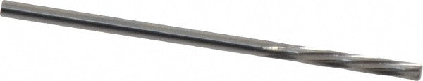 Magafor 88860002360 Chucking Reamer 2.36 mm Dia, 1-31/32" OAL, 7/16" Flute Length, Spiral Flute, Straight-Cylindrical Shank, Solid Carbide