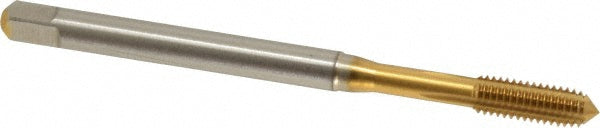 Emuge BU921400.5041 Thread Forming Tap #10-32 UNF, 2BX Class of Fit, Modified Bottoming, Cobalt, TiN Coated
