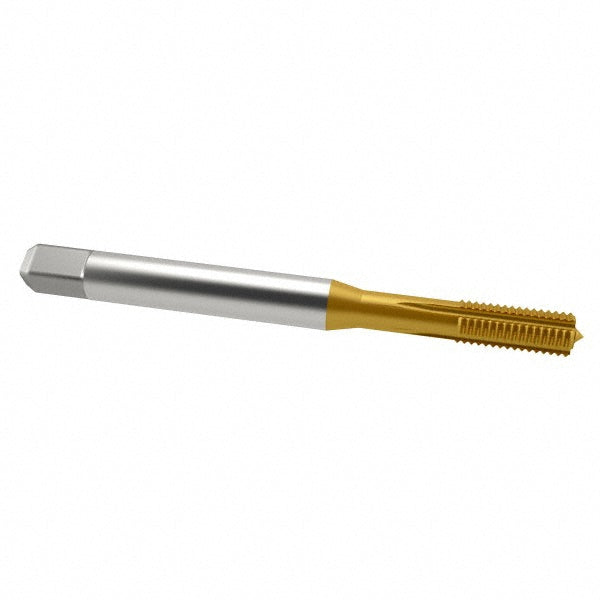Emuge BU921400.5011 Thread Forming Tap 3/8-16 UNC, 2BX Class of Fit, Modified Bottoming, Cobalt, TiN Coated