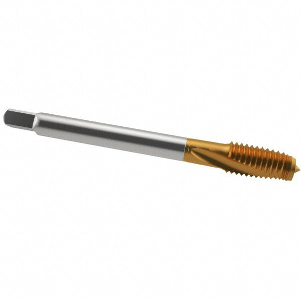 Emuge CU921400.5013 Thread Forming Tap 1/2-13 UNC, 2BX Class of Fit, Modified Bottoming, Cobalt, TiN Coated