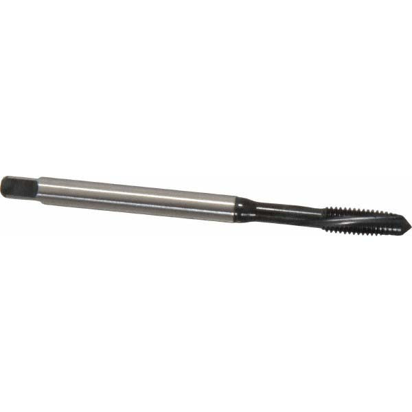 Emuge BU306011.5041 Spiral Flute Tap #10-32 UNF, 3 Flutes, Plug, 3BX Class of Fit, Cobalt, Nitride Coated