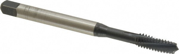Emuge BU306011.5009 Spiral Flute Tap 1/4-20 UNC, 3 Flutes, Plug, 3BX Class of Fit, Cobalt, Nitride Coated
