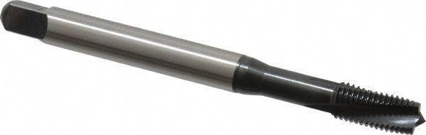 Emuge BU306011.5044 Spiral Flute Tap 5/16-24 UNF, 3 Flutes, Plug, 3BX Class of Fit, Cobalt, Nitride Coated