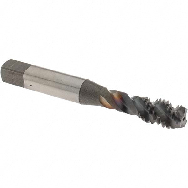 OSG 2941608 Spiral Flute Tap 3/8-16, UNC, 3 Flute, Modified Bottoming Chamfer, 2B Class of Fit, Vanadium High-Speed Steel, TiCN Finish