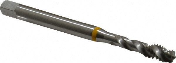 Emuge BU501010.5009 Spiral Flute Tap 1/4-20 UNC, 3 Flutes, Modified Bottoming, 3B Class of Fit, Cobalt, Bright/Uncoated