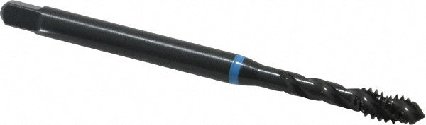 Emuge BU503200.5007 Spiral Flute Tap #10-24 UNC, 3 Flutes, Modified Bottoming, 2B Class of Fit, Cobalt, Oxide Coated