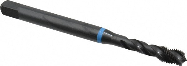 Emuge BU503210.5043 Spiral Flute Tap 1/4-28 UNF, 3 Flutes, Modified Bottoming, 3B Class of Fit, Cobalt, Oxide Coated