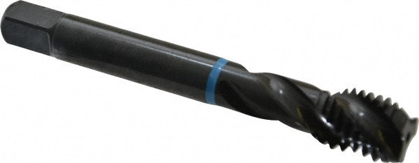 Emuge CU503200.5015 Spiral Flute Tap 5/8-11 UNC, 3 Flutes, Modified Bottoming, 2B Class of Fit, Cobalt, Oxide Coated