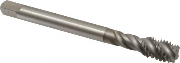 Emuge CU513500.5012 Spiral Flute Tap 7/16-14 UNC, 4 Flutes, Bottoming, 2B Class of Fit, Cobalt, Bright/Uncoated