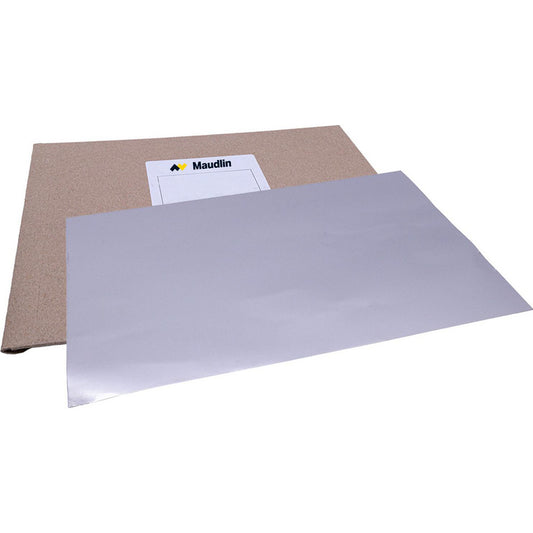 Maudlin Products MFSS-15 Metal Shim Stock Flat Sheet, 0.0150" Thick, 25" Long, 6" Wide, 302/304 Stainless Steel