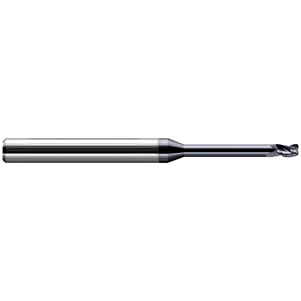 Harvey Tool 949116 Corner Radius End Mill 1/4" Dia, 3/8" LOC, 0.0600" Radius, 3 Flute, Solid Carbide