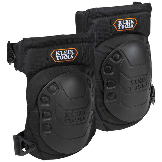Klein Tools 60344 Knee Pads Closure Type Clips  Size Universal  Pad Material Gel  Cover Material Rubber Nylon Polyester EVA Foam  Hard Protective Cap Yes  Strap Material Nylon