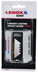 Lenox 20352GOLD100D Lenox Utility Knife Blade