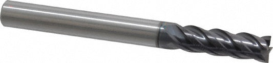 ProMax 155-01614 Square End Mill 1/4" Dia, 3/4" LOC, 4 Flute, Solid Carbide