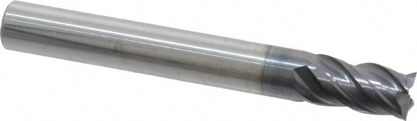 ProMax 155-01624 Square End Mill 1/4" Dia, 3/8" LOC, 4 Flute, Solid Carbide