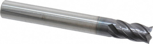 ProMax 155-01624 Square End Mill 1/4" Dia, 3/8" LOC, 4 Flute, Solid Carbide