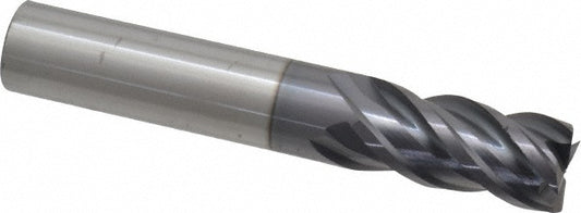 ProMax 155-03214 Square End Mill 1/2" Dia, 1" LOC, 4 Flute, Solid Carbide