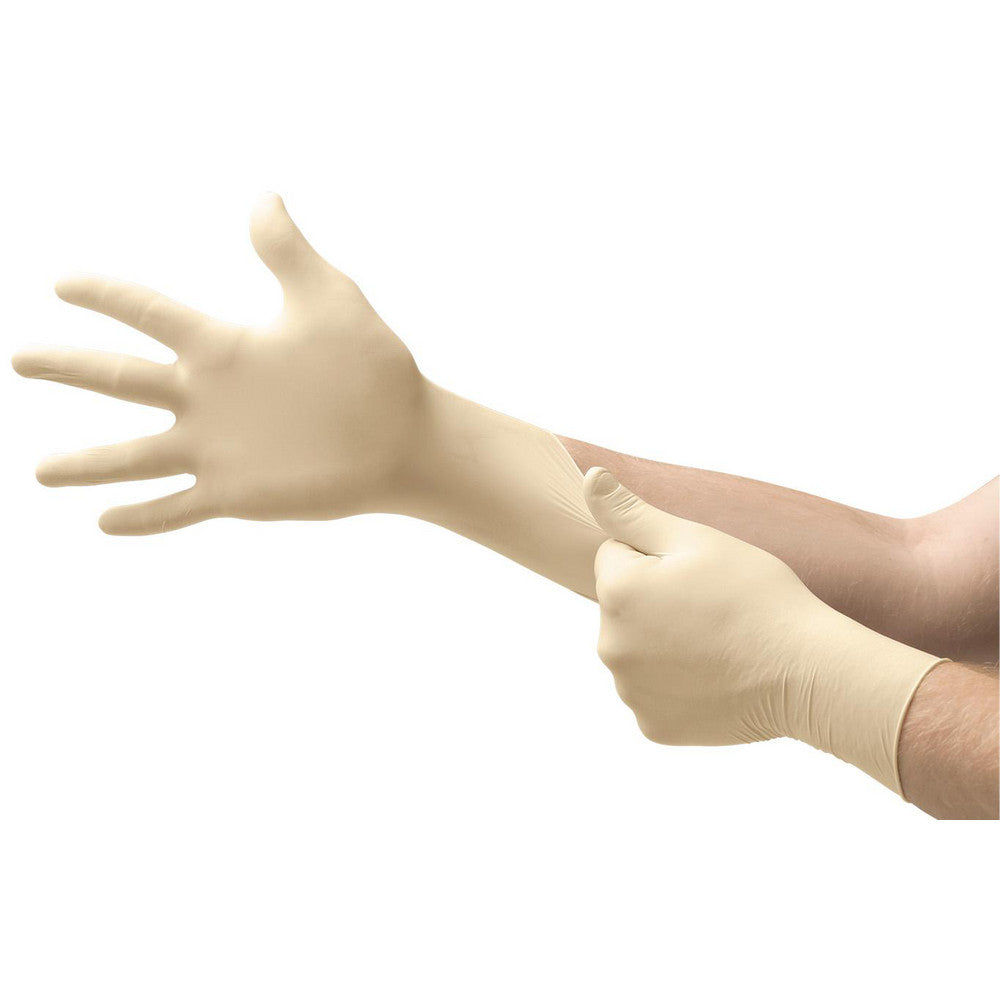Ansell MF-300-XL Disposable Glove Series Microflex Diamond Grip, Size X-Large, 6.3 mil, Not Coated, Latex, General Purpose Grade, Powder-Free