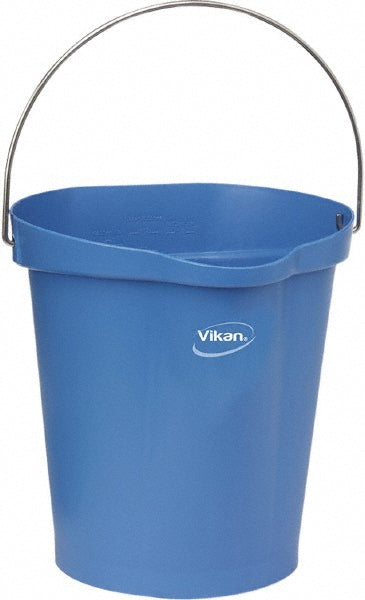 Vikan 56863 Hygiene Bucket, 3.17 Gallon(s), Blue
